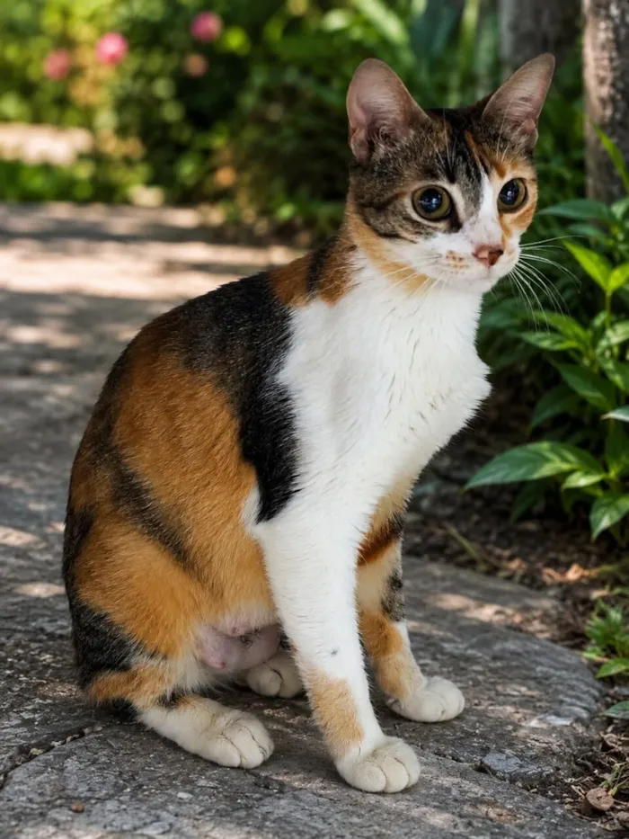 Gato raça SRD-ViraLata idade 7 a 11 meses nome Jasmine