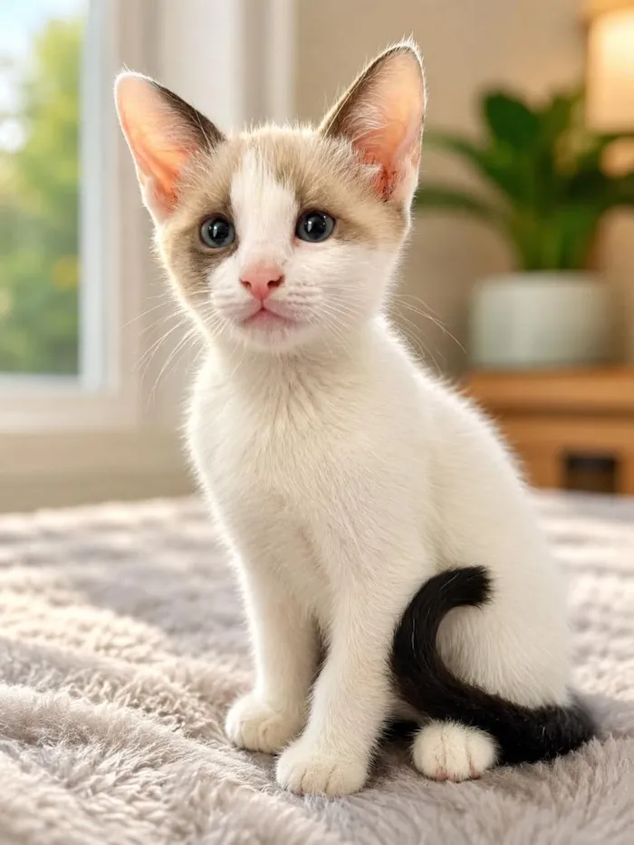 Gato raça SRD-ViraLata idade 2 a 6 meses nome Família dos 4 