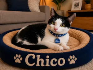 Gato raça SRD-ViraLata idade 2 a 6 meses nome Chico 