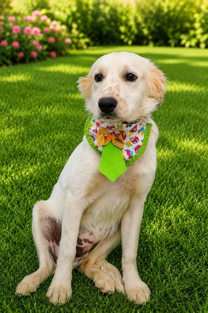Cachorro raça SRD-ViraLata idade 2 a 6 meses nome Kauê 