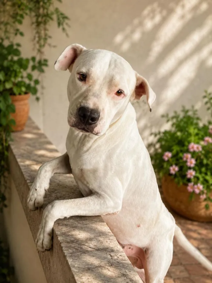 Cachorro raça Pit-Bull idade 4 anos nome Euro