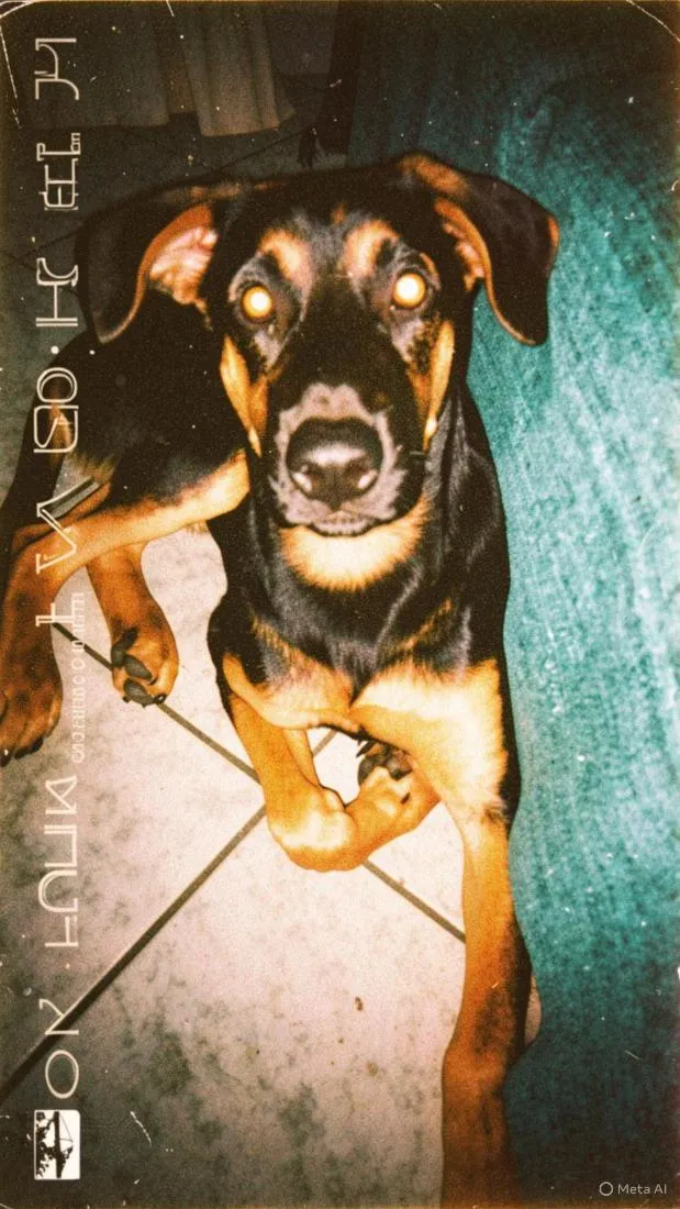 Cachorro raça SRD-ViraLata idade 7 a 11 meses nome Ares