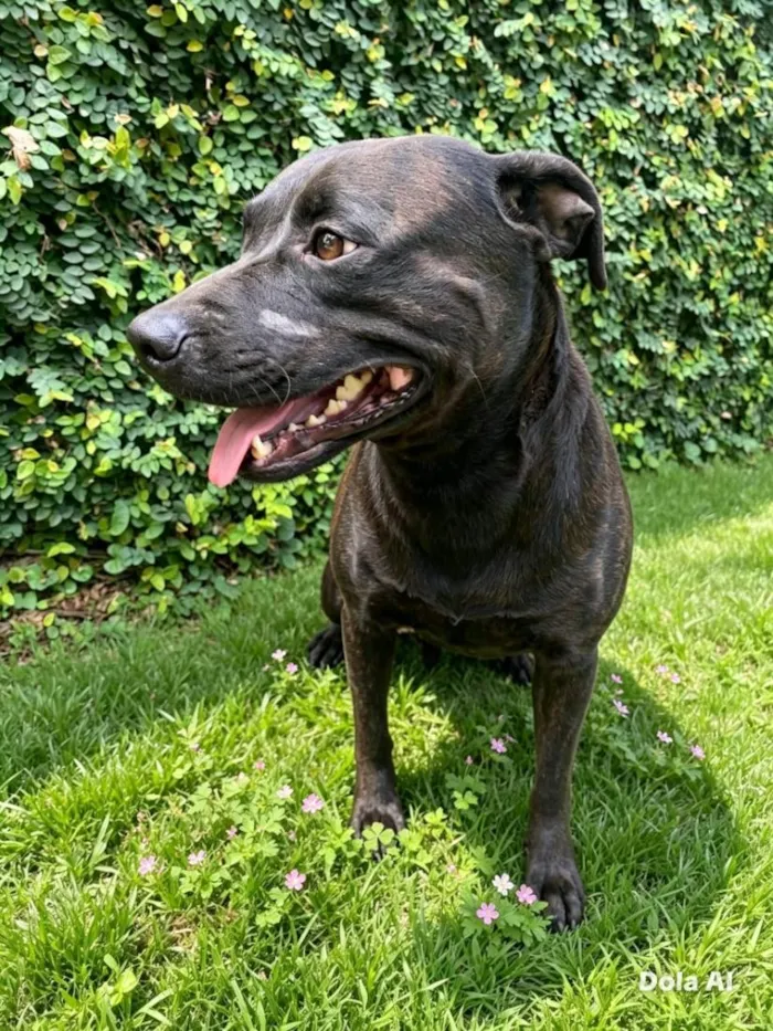Cachorro raça SRD-ViraLata idade 1 ano nome Bradock