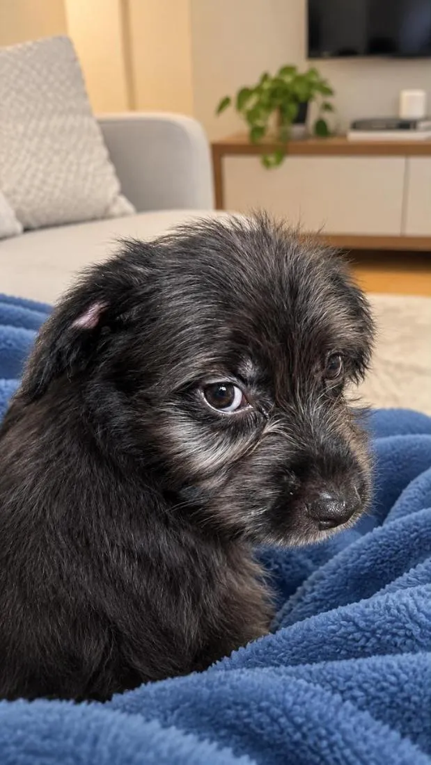 Cachorro raça SRD-ViraLata idade 2 a 6 meses nome Nutella