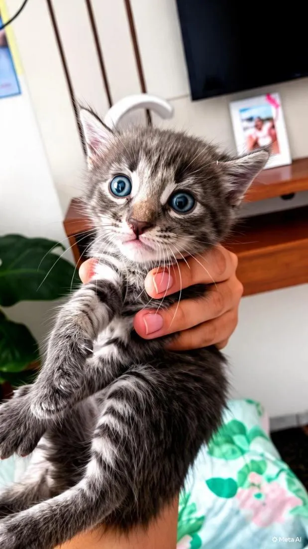 Gato raça SRD-ViraLata idade 2 a 6 meses nome Gatinhos para doação!