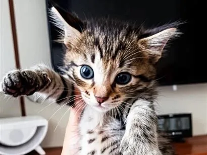 Gato raça SRD-ViraLata idade 2 a 6 meses nome Lindos felinos!!