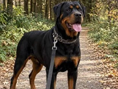 Cachorro raça Rottweiler idade 4 anos nome Thor 