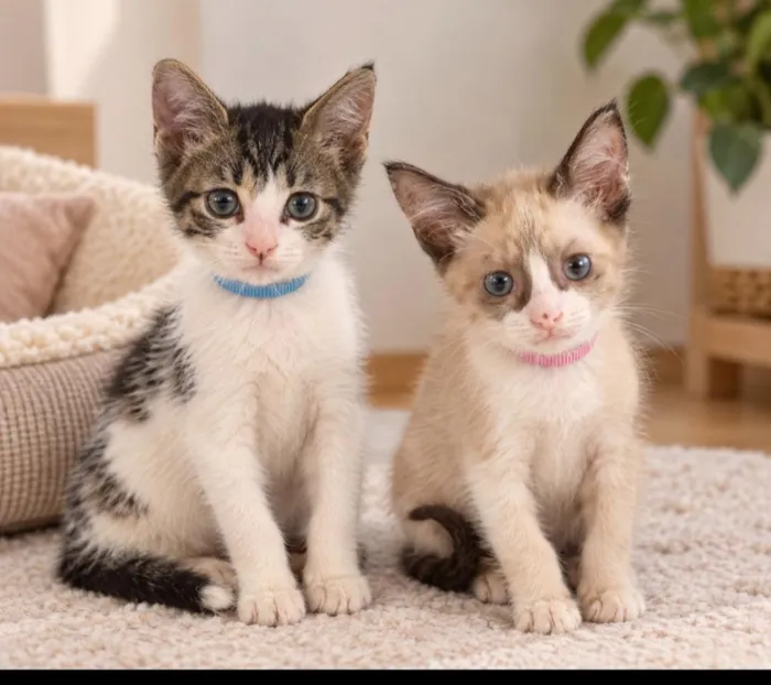 Gato raça SRD-ViraLata idade 2 a 6 meses nome Tom