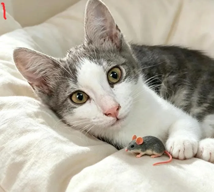 Gato raça SRD-ViraLata idade 1 ano nome ATHOS