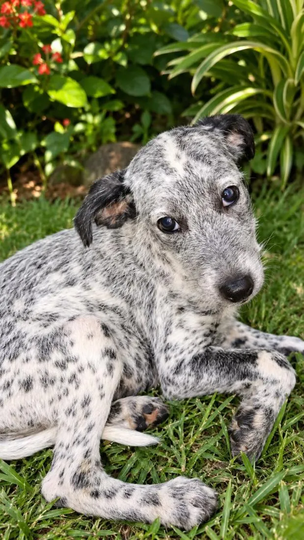 Cachorro raça SRD-ViraLata idade 2 a 6 meses nome Floquinha