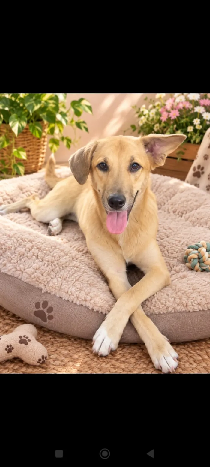 Cachorro raça SRD-ViraLata idade 7 a 11 meses nome Anita
