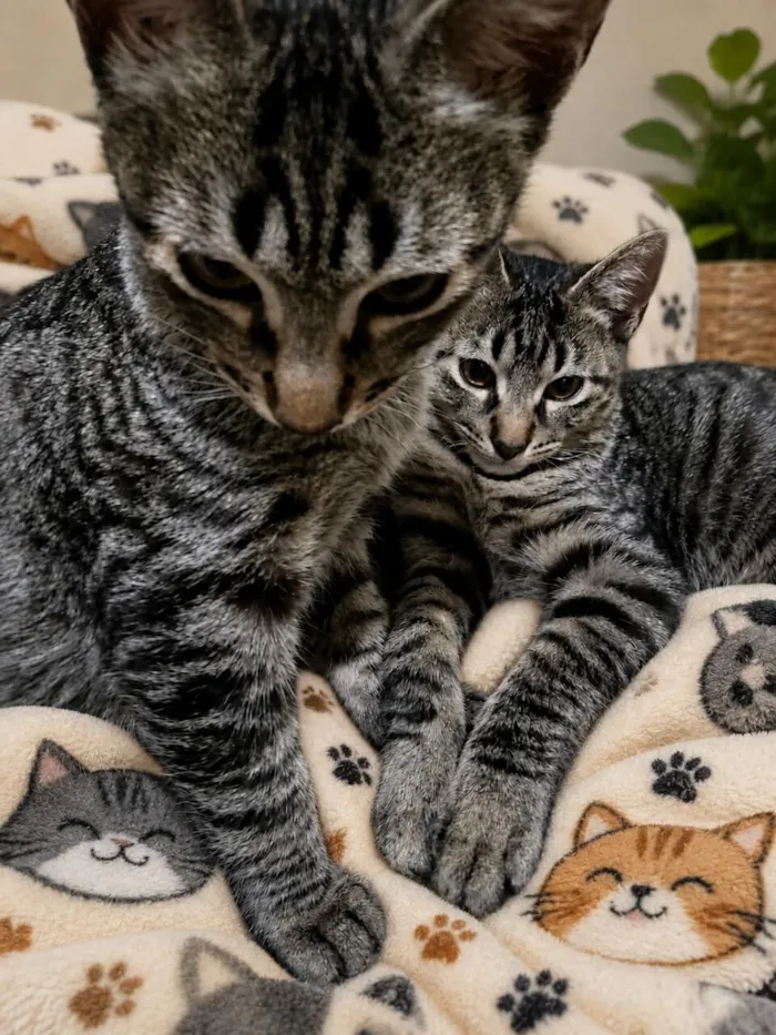 Gato raça SRD-ViraLata idade 2 a 6 meses nome Dengo e Xodó 