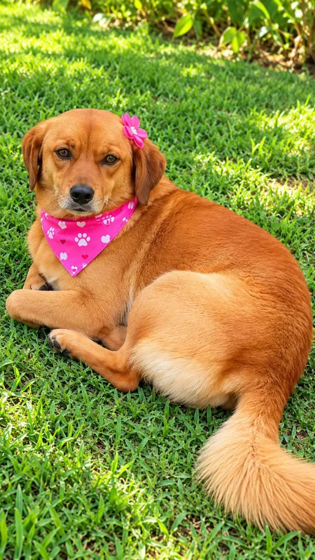 Cachorro raça SRD-ViraLata idade 3 anos nome Karamelinha