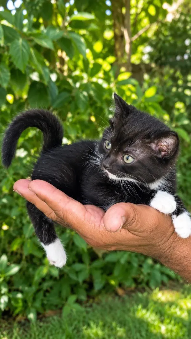 Gato raça SRD-ViraLata idade 2 a 6 meses nome Boots