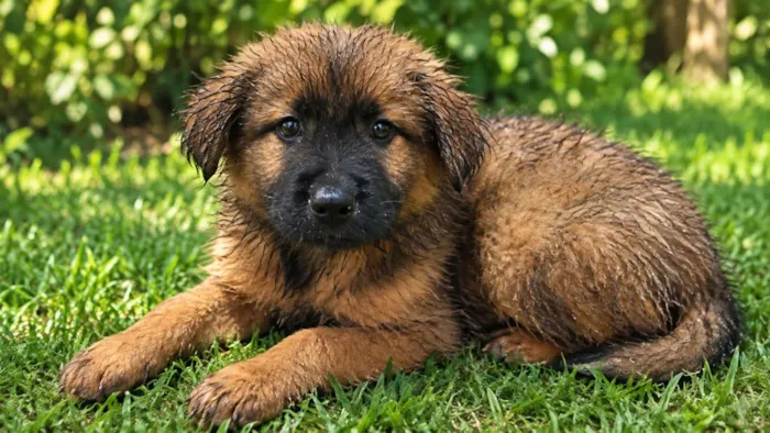 Cachorro raça Pastor Alemão idade 2 a 6 meses nome Cindy