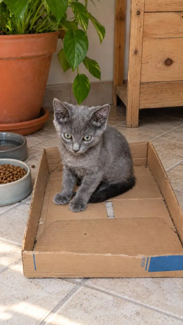Gato raça SRD-ViraLata idade 2 a 6 meses nome Sem nome