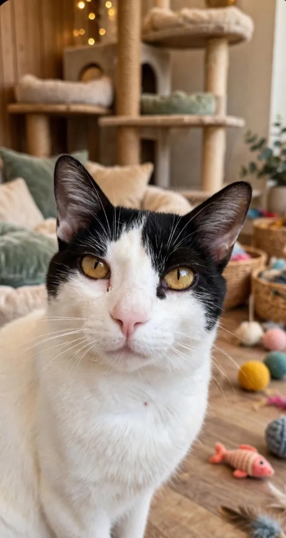 Gato raça SRD-ViraLata idade 7 a 11 meses nome SNOOPY