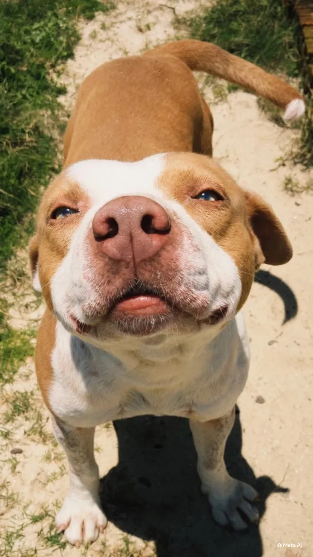 Cachorro raça Pit-Bull idade 3 anos nome Thor