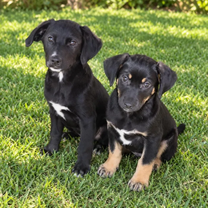 Cachorro raça SRD-ViraLata idade 2 a 6 meses nome Pudim