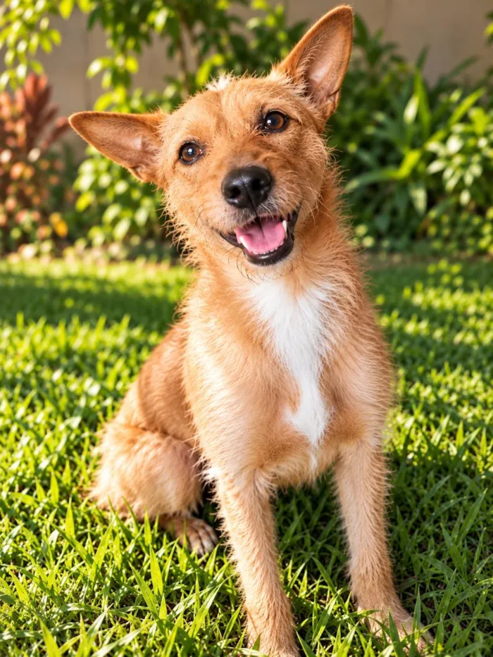 Cachorro raça SRD-ViraLata idade 1 ano nome Caramela