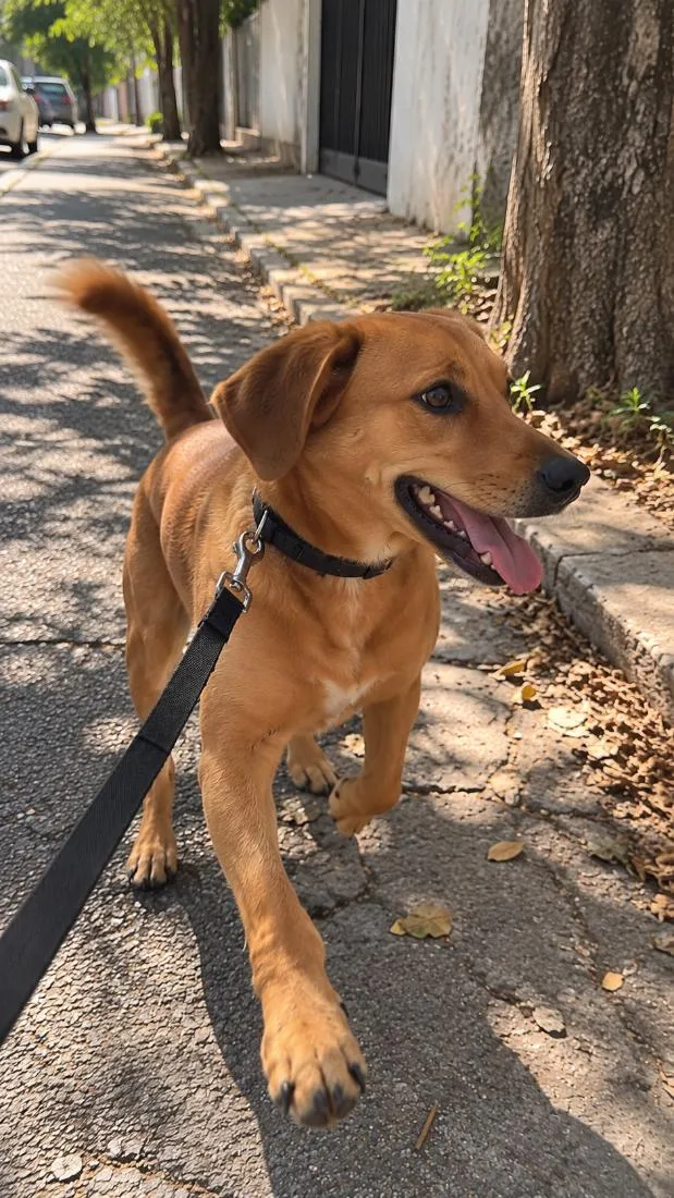 Cachorro raça SRD-ViraLata idade 4 anos nome Júlia