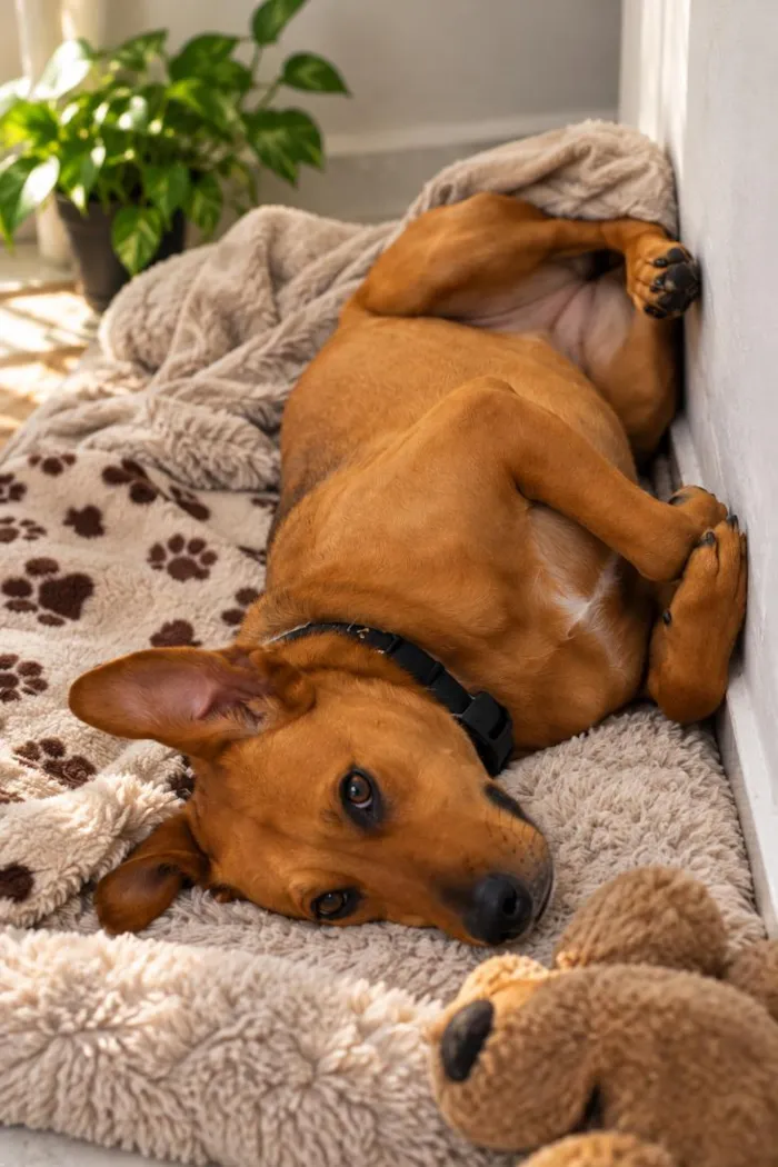 Cachorro raça SRD-ViraLata idade 4 anos nome Júlia