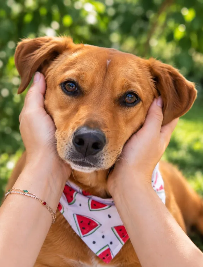 Cachorro raça SRD-ViraLata idade 4 anos nome Júlia