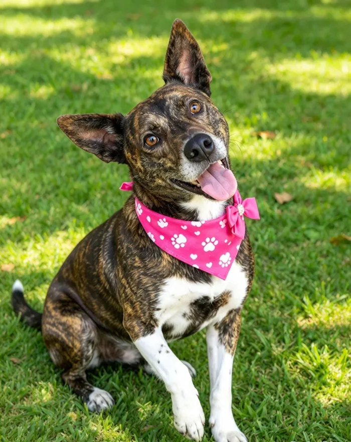 Cachorro raça SRD-ViraLata idade 4 anos nome Madalena