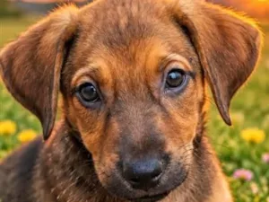 Cachorro raça SRD-ViraLata idade 2 a 6 meses nome Jhon