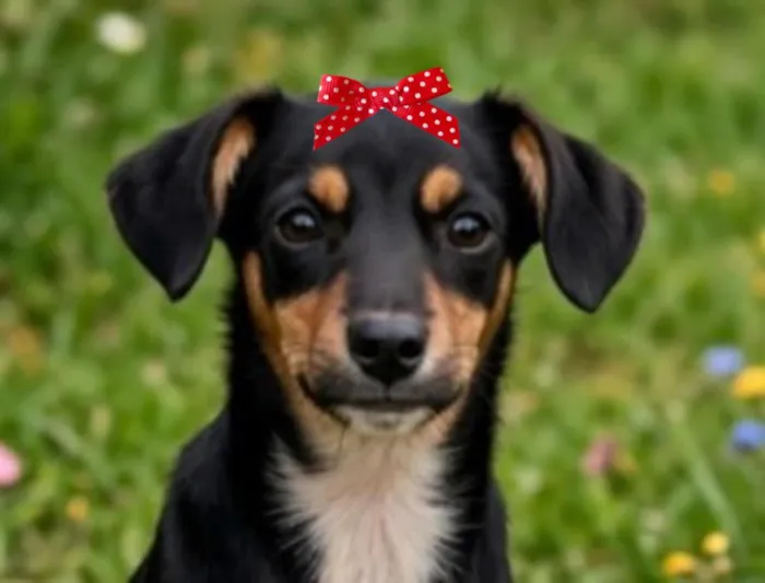 Cachorro raça SRD-ViraLata idade 1 ano nome Teka
