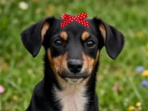 Cachorro raça SRD-ViraLata idade 1 ano nome Teka
