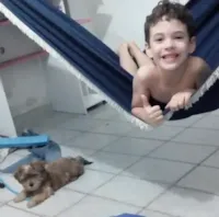 Filhote de cachorro é roubado das mãos de crianças na Zona Norte de Teresina.