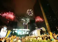 Curitiba terá fogos de artifício sem barulho no Natal.