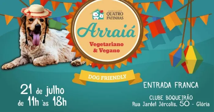ANARRIÊ!! Dá licença que nosso Arraia tá chegando, sô! 

É o dia em que nossos abrigadinhos recebem ajuda na nossa linda festa julina!!

E mais vez conseguimos ENTRADA GRATUITA!

Venha comprar lembrancinhas, presentinhos para os peludos, e comer mui