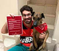 Torcedor do Flamengo e Salvação de Cão