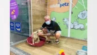 Cachorro resgatado em Manaus é adotado