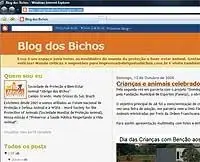 LANÇAMENTO Blog do Abrigo dos Bichos