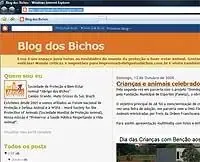 LANÇAMENTO Blog do Abrigo dos Bichos