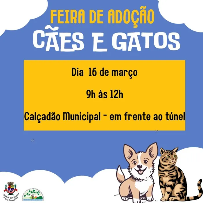 Feira de Adoção de Cães e Gatos em Cerquilho - Encontre seu Novo Amigo!