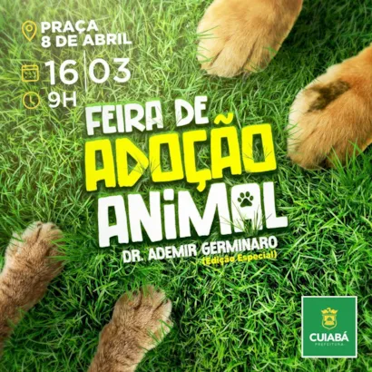 Feira de Adoção Animal em Cuiabá - Encontre seu novo amigo!