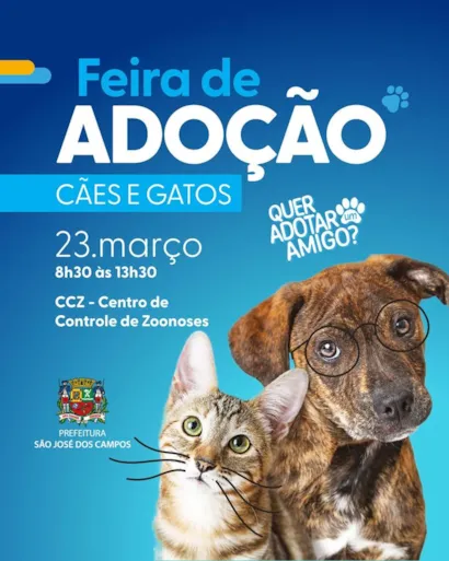 Feira de Adoção em São José dos Campos: Encontre seu Novo Melhor Amigo!