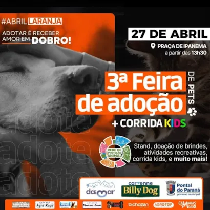 Abra seu Coração: Grande Feira de Adoção de Pets em Pontal do Paraná!