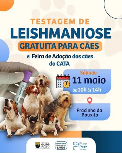 Adote um Companheiro e Proteja a Saúde: Evento em Ouro Preto!