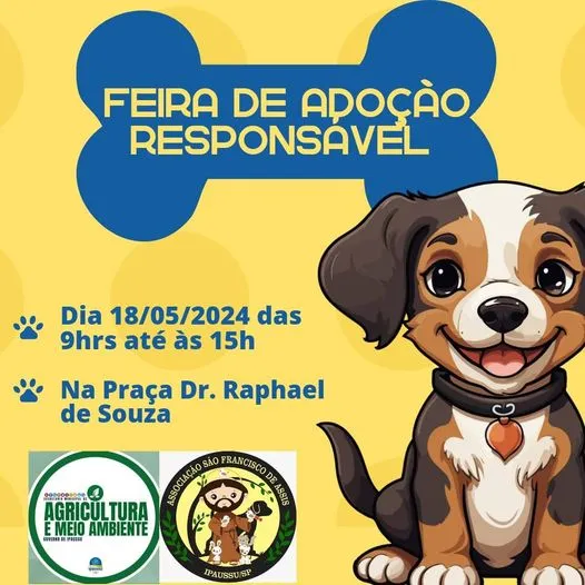 Feira de Adoção Responsável: Encontre seu Novo Amigo em Ipauçu!