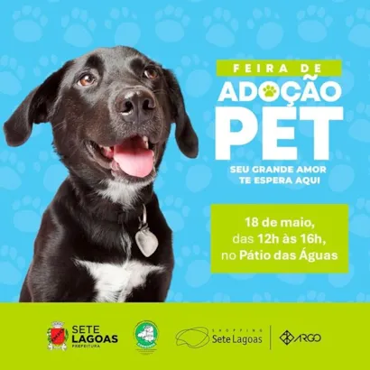 Feira de Adoção Pet em Sete Lagoas: Encontre seu novo amigo!