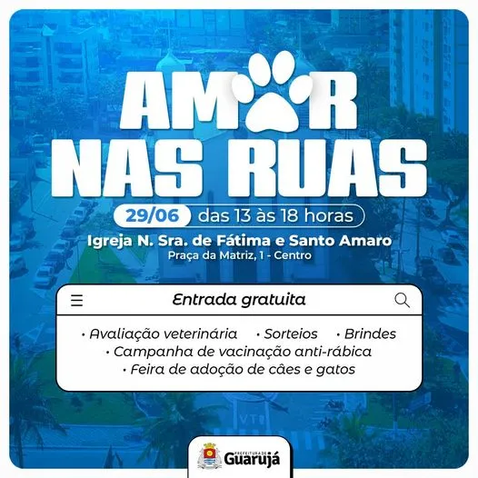 Amor Nas Ruas: Adote um Amigo Peludo em Guarujá