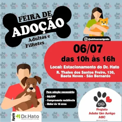 Feira de Adoção de Animais em São Bernardo: Encontre seu Novo Amigo!