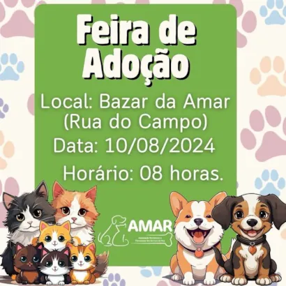 Acolha um Amigo: Grande Feira de Adoção em Marechal Floriano!