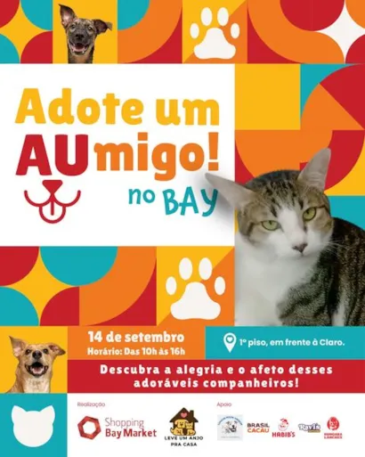 Adote um AUmigo! no Bay: Encontre seu Novo Companheiro em Niterói