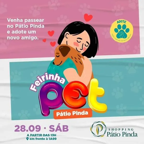 Feirinha Pet Pátio Pinda: Adoção e Alegria para Famílias